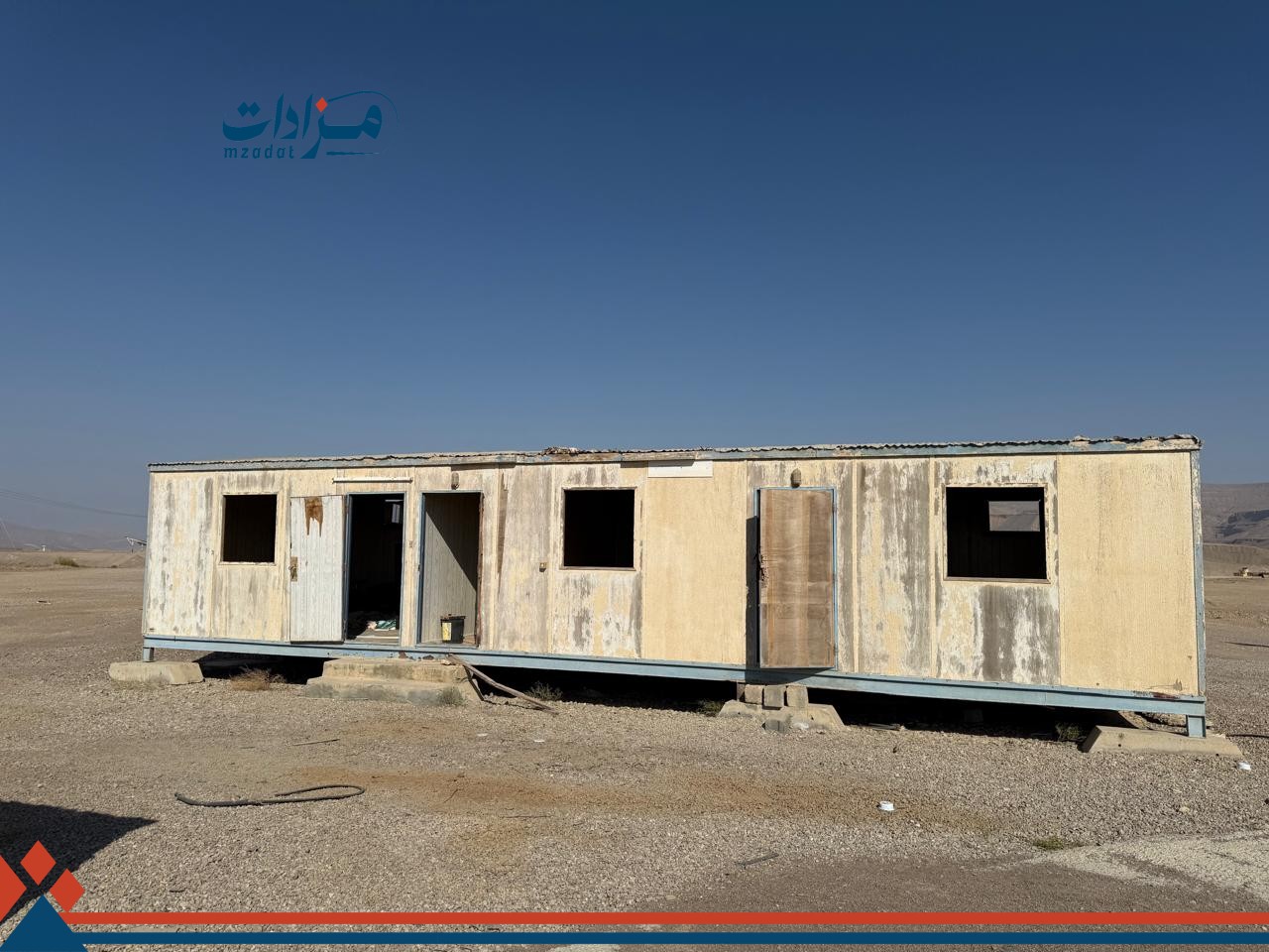 1-steel canopies + water tank + steel fence (mesh) + caravans + steel rooms (shinko)-Tahwah and Alburaimi